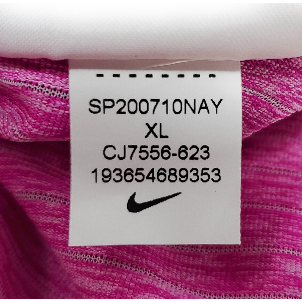 Nike Girl's 2-In-1 Dri Fit Pink Training Tank Top Shirt Sz XL CJ7556-623 NWT - Picture 6 of 8